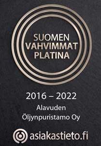Alavuden Öljynpuristamo Oy - Suomen Vahvimmat.
